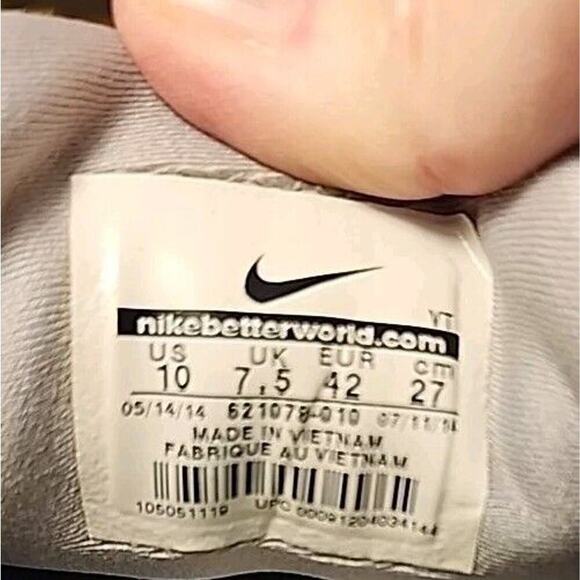 Nike Air Max 2014 Gray , Womens Size 10, Mens 8.5, Eur 42, Great Condition - Picture 8 of 8